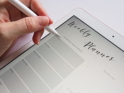 Calendar, flexible schedule to start and operate a one person business