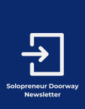 Solopreneur Doorway newsletter logo